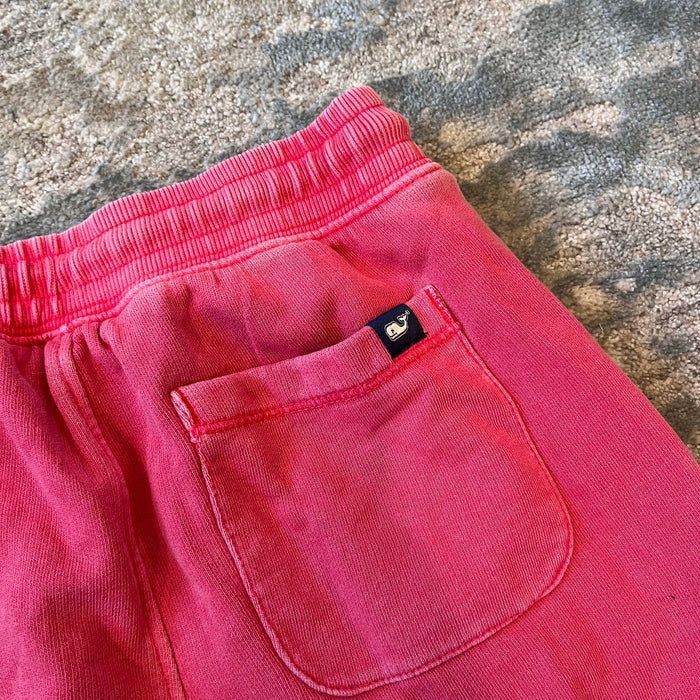 Vineyard Vines Boys' Sunwashed Knit Jetty Joggers Sailor Red 7