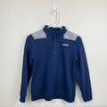 Vineyard Vines Classic Stripe Embroidered Shep Shirt Deep Bay L 14