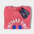 Vineyard Vines French Terry Graphic Sweatshirt Just Peachy Lobster Small 8-10 NWT
