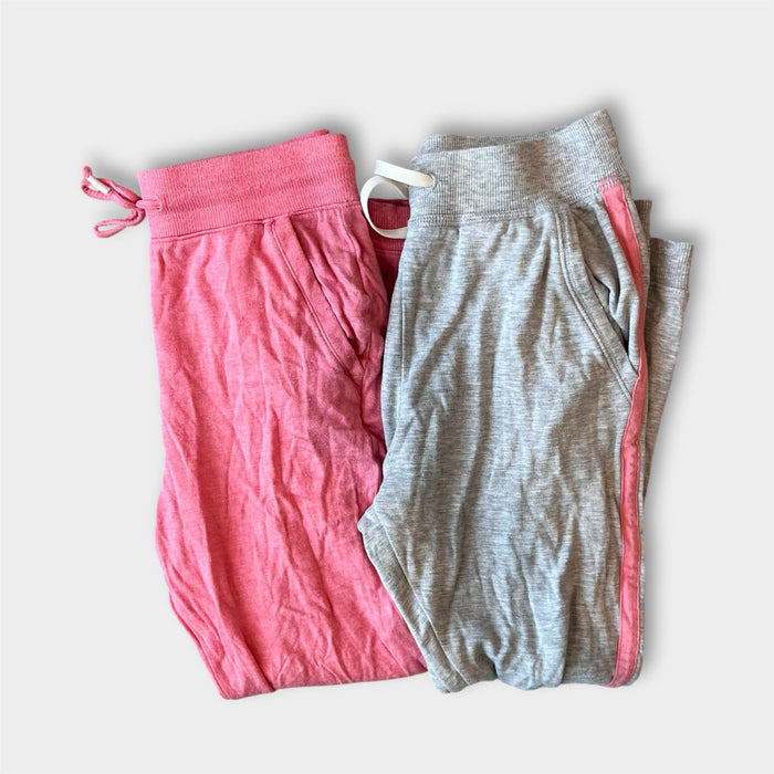 Vineyard Vines Girls' Dreamcloth Joggers Pink Gray Bundle M 10-12