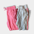 Vineyard Vines Girls' Dreamcloth Joggers Pink Gray Bundle M 10-12