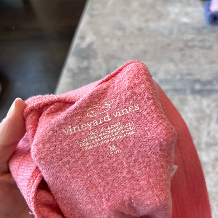 Vineyard Vines Girls' Dreamcloth Joggers Pink Gray Bundle M 10-12