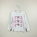 Vineyard Vines Long Sleeve Bow Tee Small 7-8