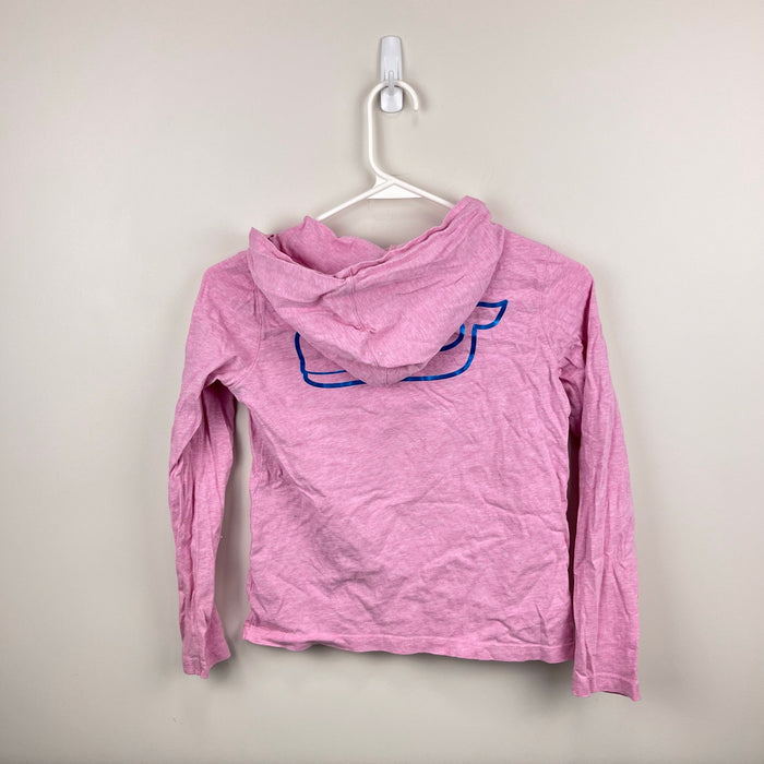Vineyard Vines Long Sleeve Hoodie Whale Pocket T-Shirt M 10-12