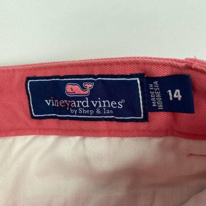 Vineyard Vines Nantucket Red Chino Shorts Size 14
