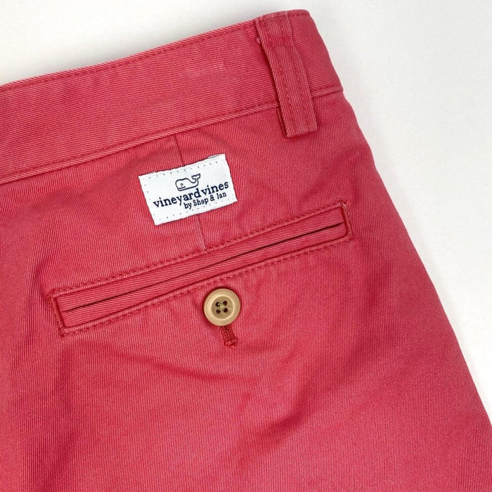 Vineyard Vines Nantucket Red Chino Shorts Size 14