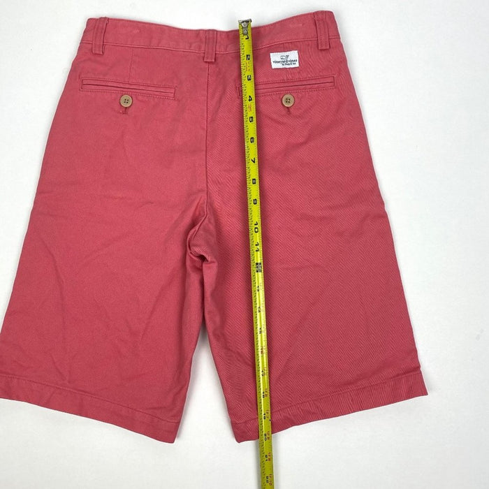 Vineyard Vines Nantucket Red Chino Shorts Size 14