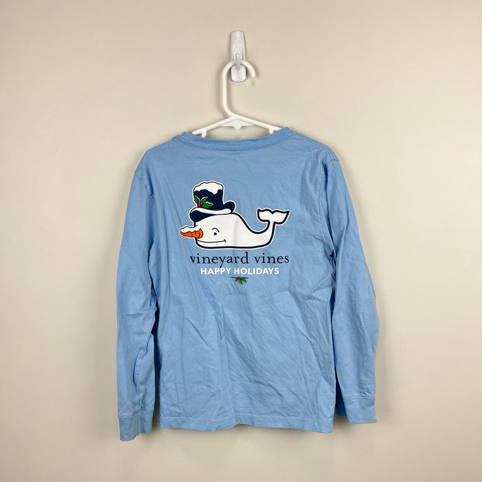 Vineyard Vines Snowman Whale Pocket T-Shirt 6