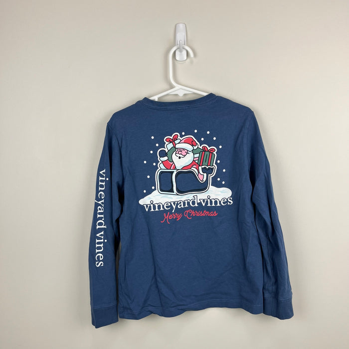 Vineyard Vines Whale Pocket Santa Claus T-Shirt 6