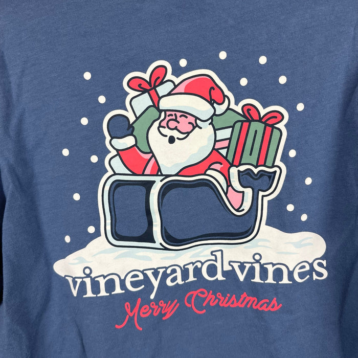 Vineyard Vines Whale Pocket Santa Claus T-Shirt 6
