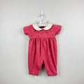 Vintage 90s Baby Gap Pink Flower Coverall 3-6 Months