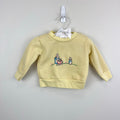 Vintage Beatrix Potter Peter Rabbit & The Flopsy Bunnies Yellow Sweatshirt