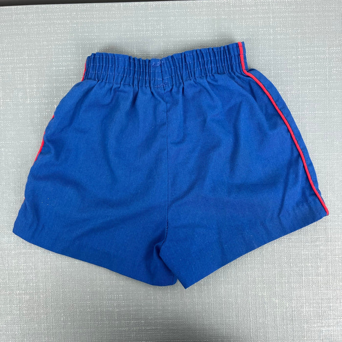 Vintage Blue Track Shorts 2T