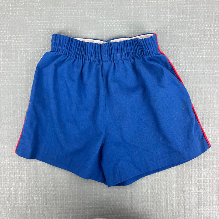 Vintage Blue Track Shorts 2T