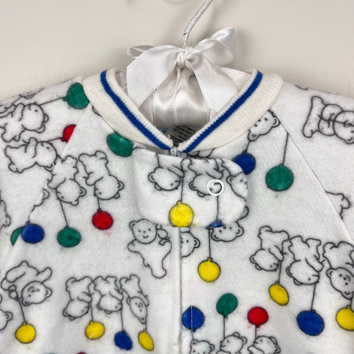 Vintage Carter's Infant Balloon Bear Wearable Blanket Sleep Sack USA