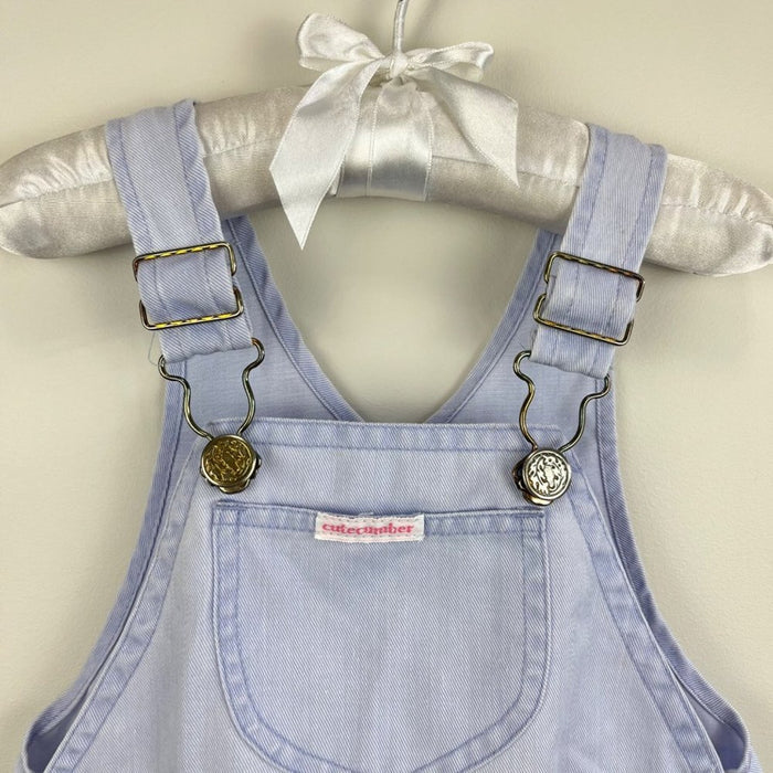 Vintage Cutecumber Light Purple Shortalls