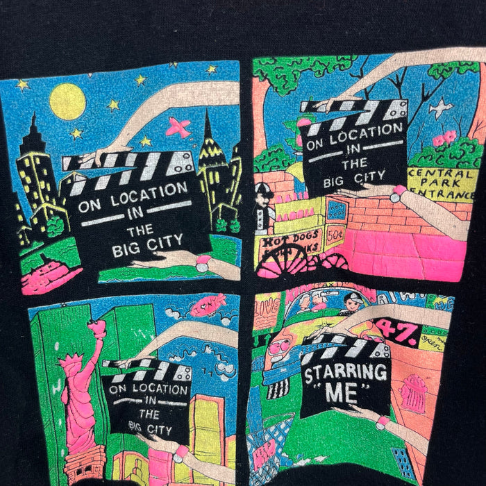 Vintage DiJon Neon New York City Movie Star Sweatshirt 5T