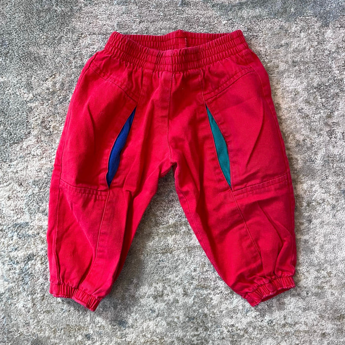 Vintage French Toast by Lollytogs Red Jeans 12 Months
