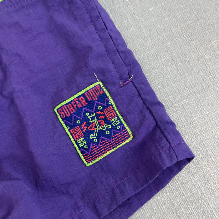 Vintage French Toast Surfer Dude Swim Trunks 12 Months