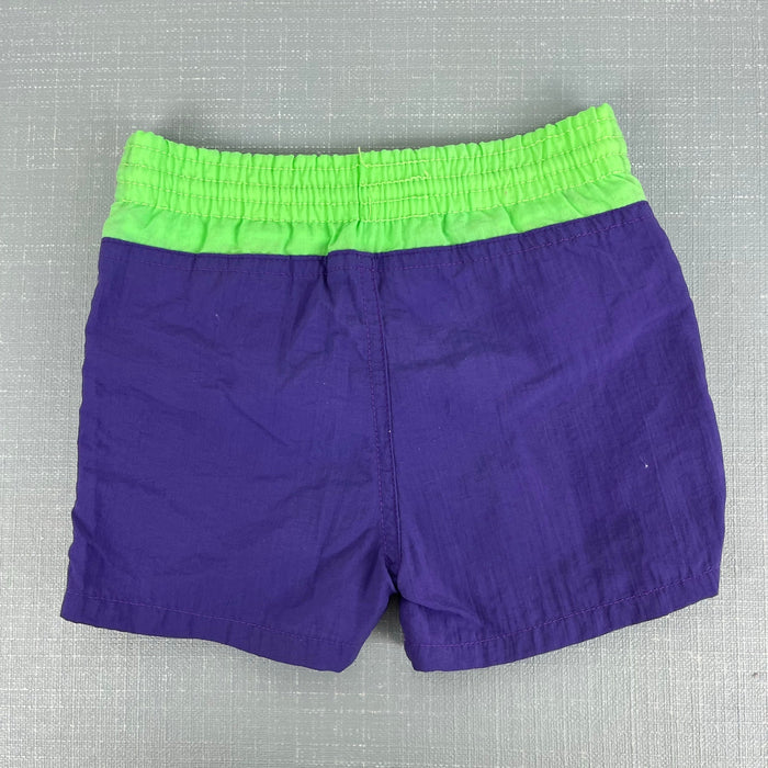 Vintage French Toast Surfer Dude Swim Trunks 12 Months