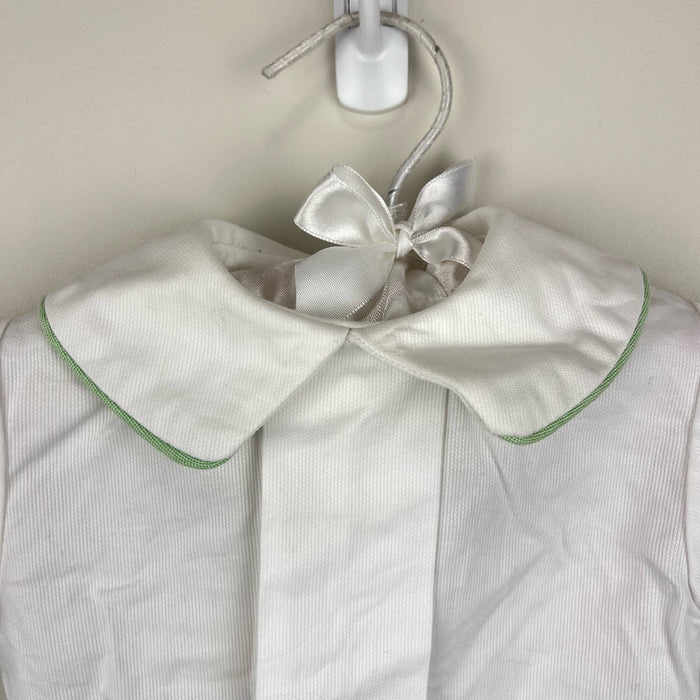 Vintage Glorimont Reversible Bunny Tools Applique Shortall Set XS 6 Months USA