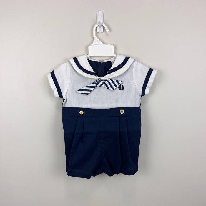 Vintage Good Lad Sailor Suit Romper 24 Months USA NWOT