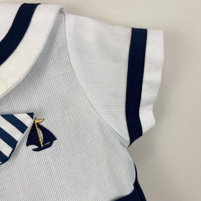Vintage Good Lad Sailor Suit Romper 24 Months USA NWOT