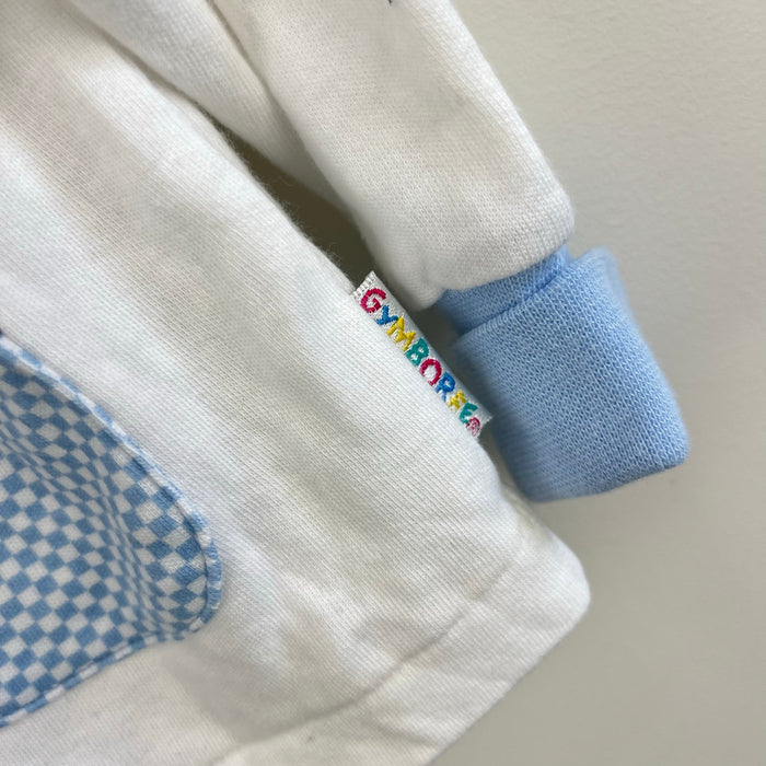 Vintage Gymboree Polar Bear Paw Print Cardigan XS 9-18 Months NWT