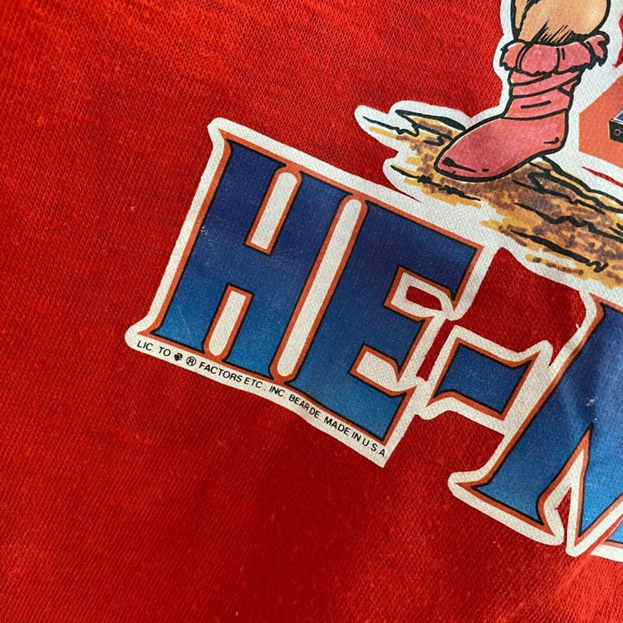 Vintage He-man Kids Short Sleeve Red T-Shirt 1983 4T 5T USA