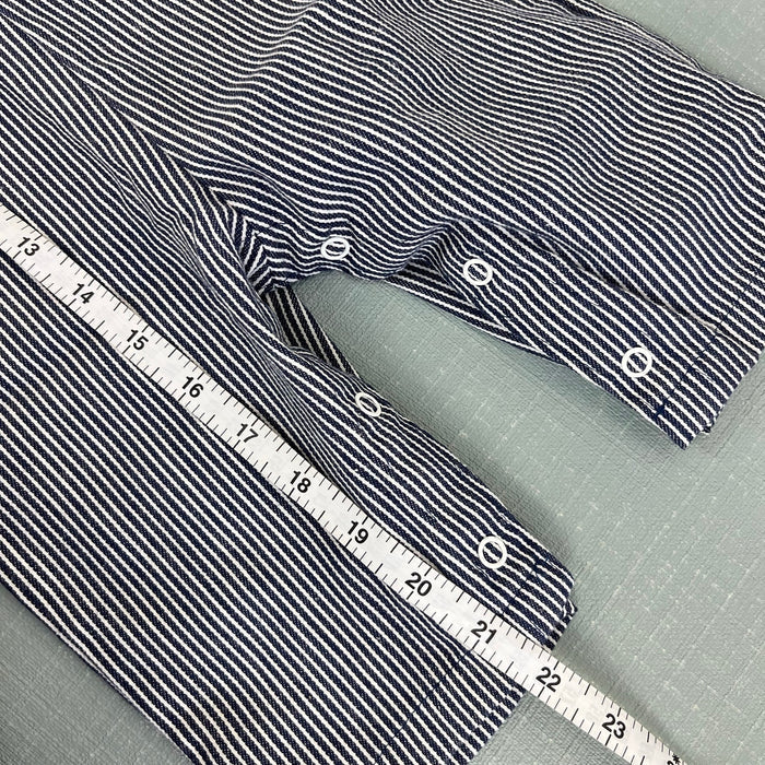 Vintage Healthtex Striped Overalls 9 Months USA