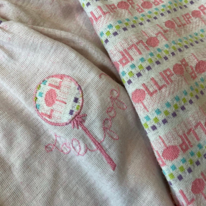 Vintage Healthtex Two Piece Lollipop Outfit 18 Months USA