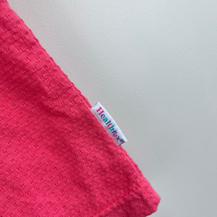 Vintage Heathtex Short Sleeve Pink Fish Pointelle T-Shirt 2T