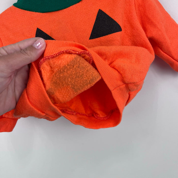 Vintage Jog Togs Halloween Jack-o-Lantern Sweatshirt 6 Months USA