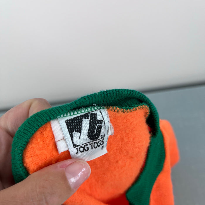 Vintage Jog Togs Halloween Jack-o-Lantern Sweatshirt 6 Months USA