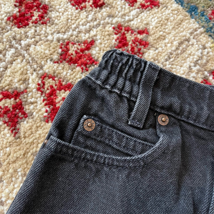 Vintage Levi's 566 Loose Fit Orange Tab Jeans 4T