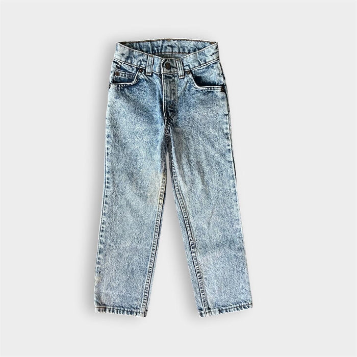 Vintage Levi's Orange Tab Acid Wash Jeans 8 USA