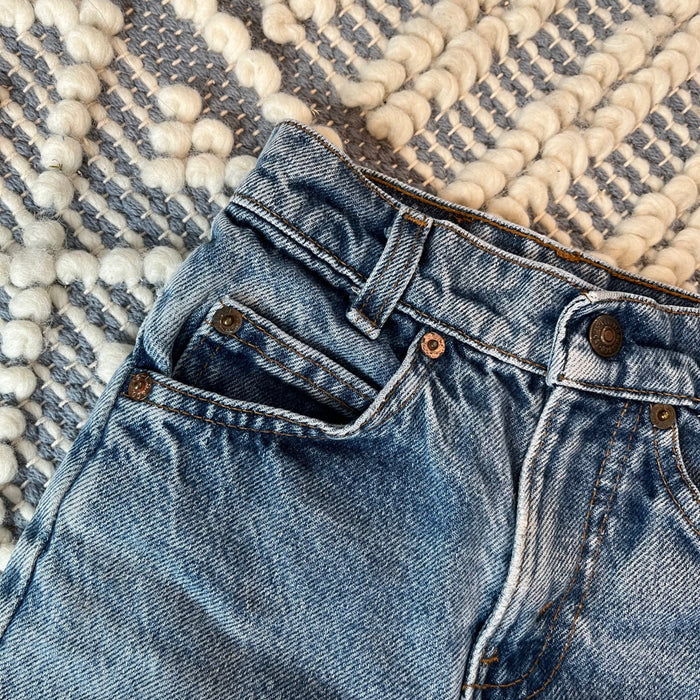 Vintage Levi's Orange Tab Blue Jeans Size 6 USA