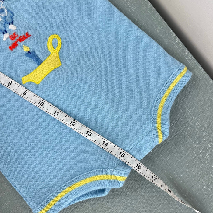 Vintage Little World Jack Be Nimble Knit Romper