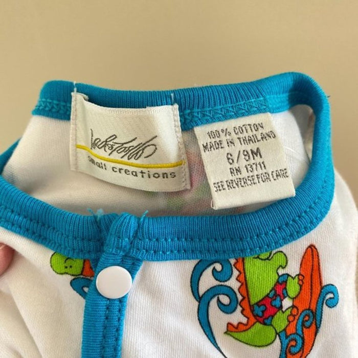Vintage Lord & Taylor Small Creations Dragon Romper 6-9 Months NWT