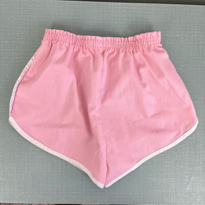 Vintage Jordan Marsh Pink Track Shorts 10 USA