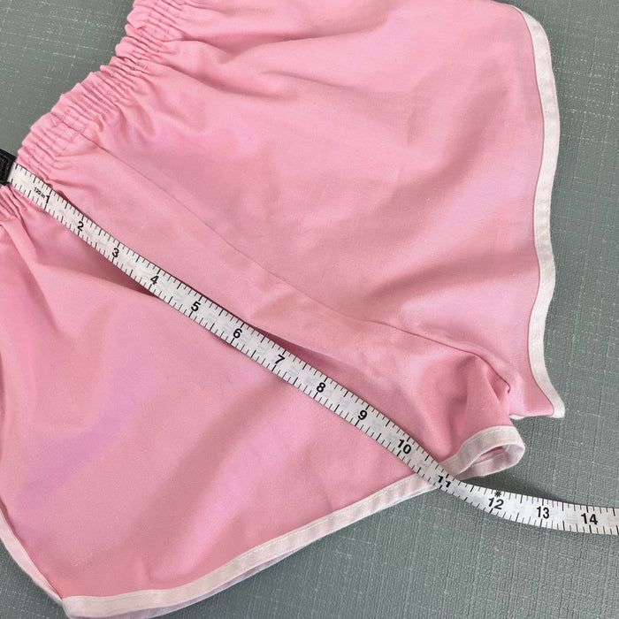 Vintage Jordan Marsh Pink Track Shorts 10 USA