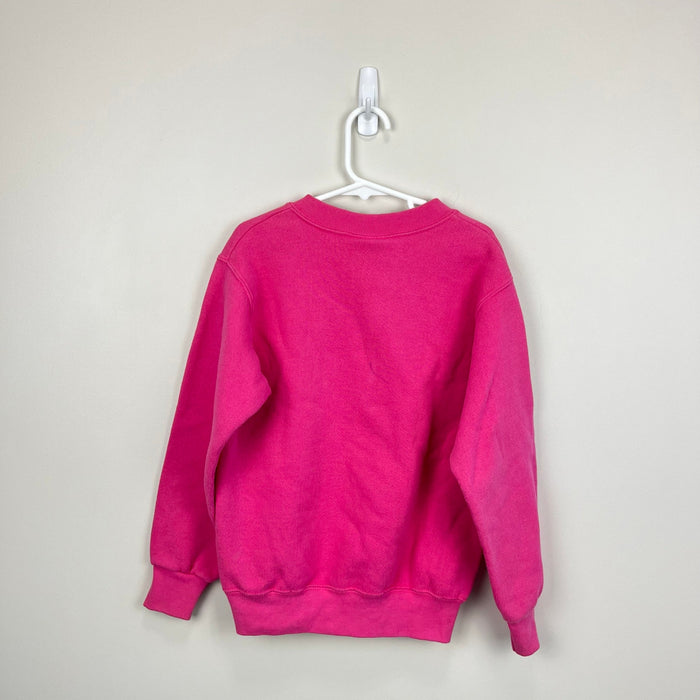 Vintage Max Active Pink Garden Sweatshirt 7-8 USA