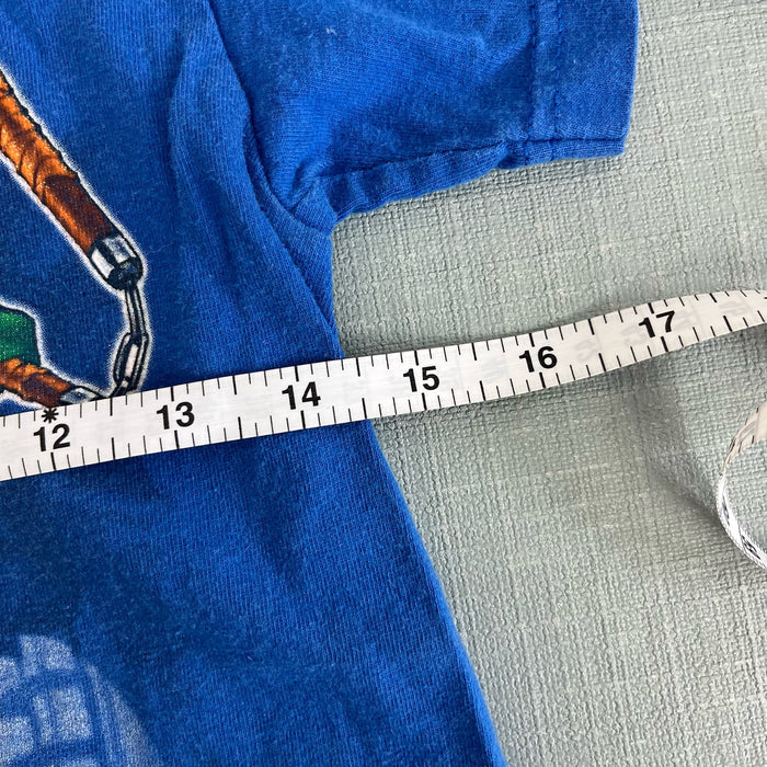 Vintage Ninja Turtles Short Sleeve Blue Michelangelo Tee