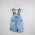 Vintage OshKosh B'gosh Acid Wash Captain OshKosh Shortalls 3T USA