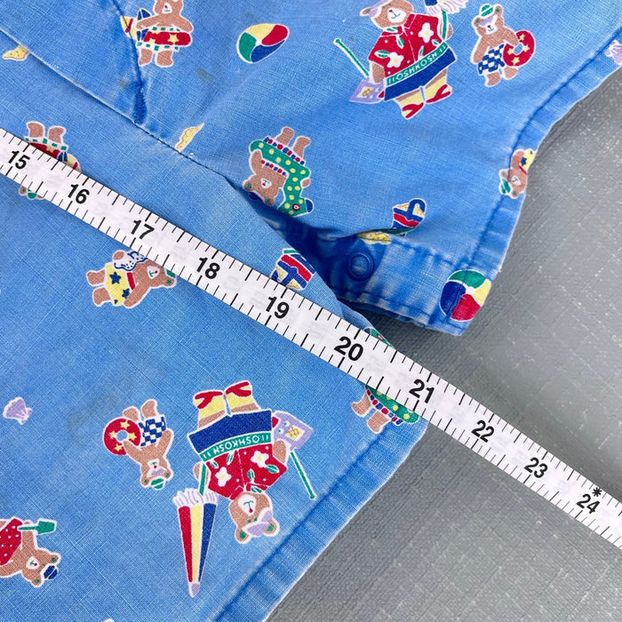 Vintage OshKosh B'gosh Beach Beach Shortalls 4T USA