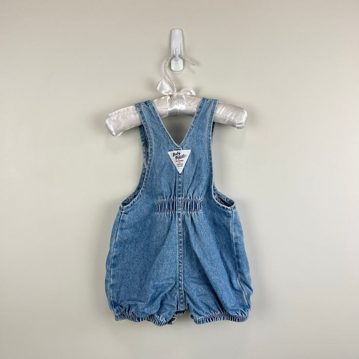 Vintage OshKosh B'gosh Blue Jean Bubble Romper 6-9 Months