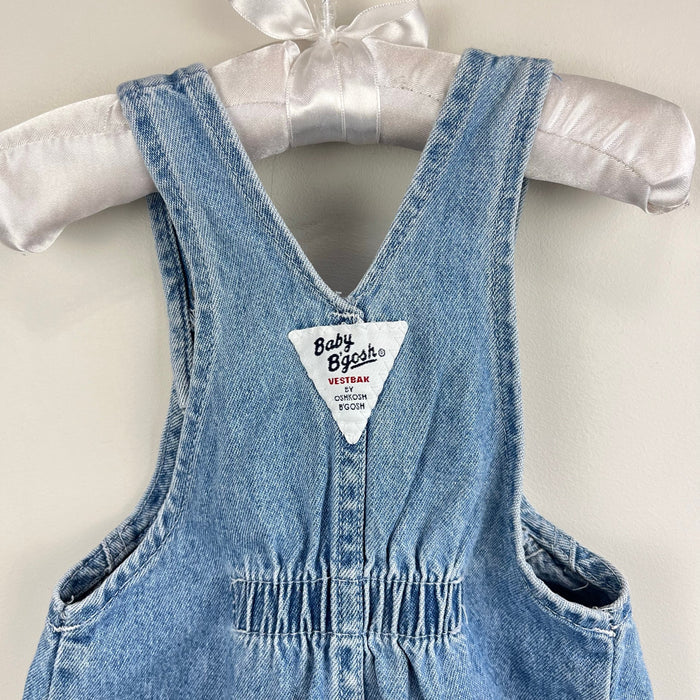 Vintage OshKosh B'gosh Blue Jean Bubble Romper 6-9 Months
