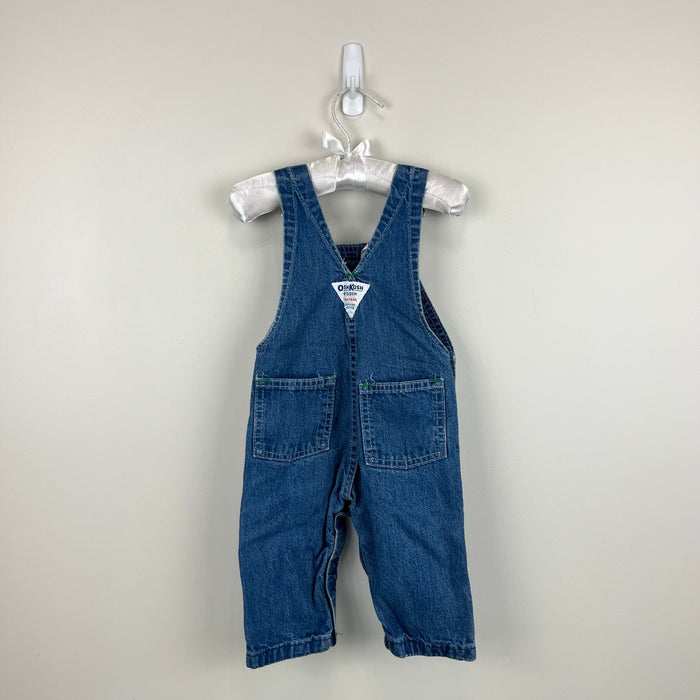 Vintage OshKosh B'gosh Blue Jean Overalls 9 months USA