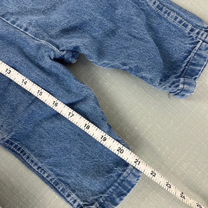 Vintage OshKosh B'gosh Blue Jean Overalls 9 months USA