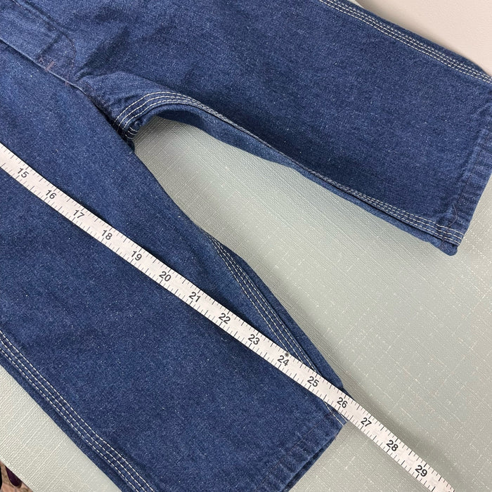 Vintage OshKosh B'gosh Blue Jean Overalls Toddler USA